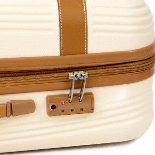  IT Luggage VALIANT комплект чемоданов из ABS пластика на 4 колесах бежевый