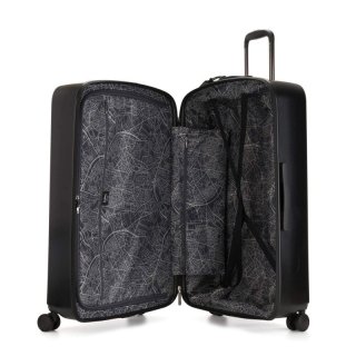 Kipling CURIOSITY 123 л чемодан из поликарбоната на 4 колесах черный