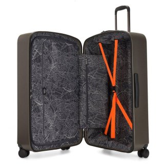 Kipling CURIOSITY 123 л чемодан из поликарбоната на 4 колесах коричневый