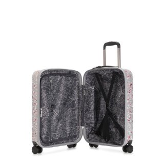 Kipling CURIOSITY 44 л чемодан из поликарбоната на 4 колесах белый