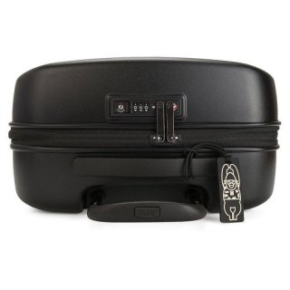 Kipling CURIOSITY 44 л чемодан из поликарбоната на 4 колесах черный