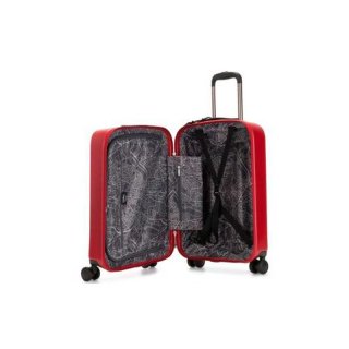 Kipling CURIOSITY 44 л чемодан из поликарбоната на 4 колесах красный