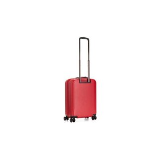 Kipling CURIOSITY 44 л чемодан из поликарбоната на 4 колесах красный