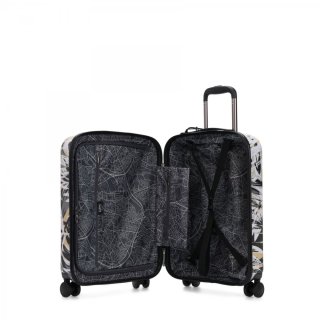 Kipling CURIOSITY 44 л чемодан из поликарбоната на 4 колесах разноцветный