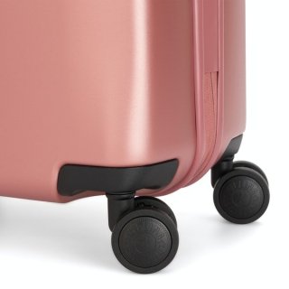 Kipling CURIOSITY 44 л чемодан из поликарбоната на 4 колесах розовый