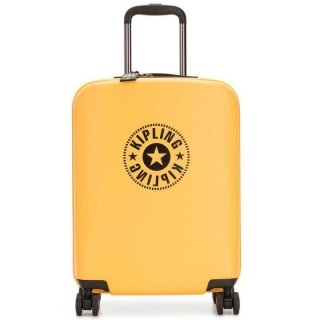 Kipling CURIOSITY 44 л чемодан из поликарбоната на 4 колесах желтый