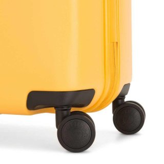 Kipling CURIOSITY 44 л чемодан из поликарбоната на 4 колесах желтый