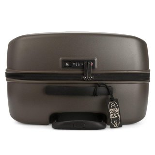 Kipling CURIOSITY 81 л чемодан из поликарбоната на 4 колесах коричневый