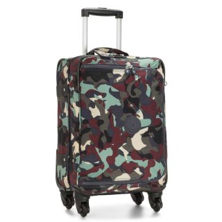 Kipling CYRAH 37,5 л чемодан из нейлона на 4 колесах камуфляж