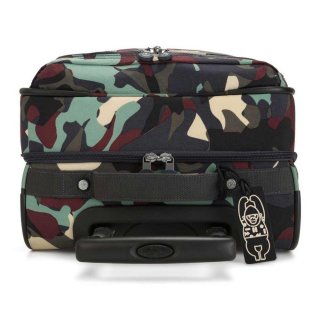 Kipling CYRAH 37,5 л чемодан из нейлона на 4 колесах камуфляж