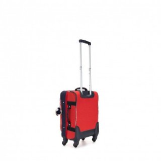 Kipling CYRAH 37,5 л чемодан из нейлона на 4 колесах красный