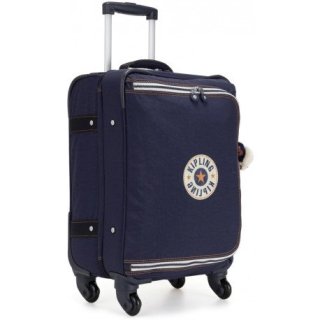 Kipling CYRAH 37,5 л чемодан из нейлона на 4 колесах синий