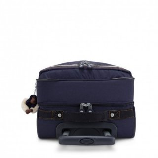 Kipling CYRAH 37,5 л чемодан из нейлона на 4 колесах синий