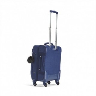 Kipling CYRAH 37,5 л чемодан из нейлона на 4 колесах синий