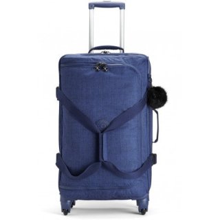 Kipling CYRAH 71 л валіза з нейлону на 4 колесах синя