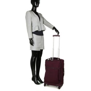 Kipling DARCEY 30 л чемодан из нейлона на 4 колесах фиолетовый