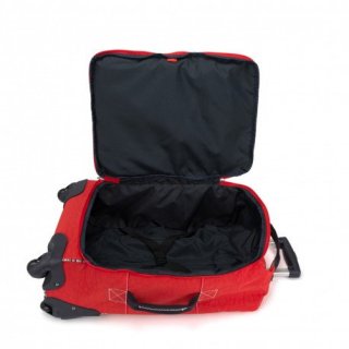 Kipling DARCEY 30 л чемодан из нейлона на 4 колесах красный