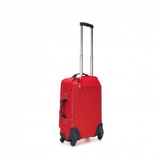 Kipling DARCEY 30 л чемодан из нейлона на 4 колесах красный