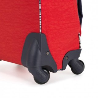 Kipling DARCEY 30 л чемодан из нейлона на 4 колесах красный