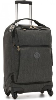 Kipling DARCEY 30 л чемодан из нейлона на 4 колесах темно-серый