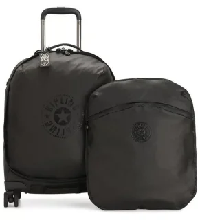 Kipling Indulge 49 л чемодан из полиэстера на 4 колесах черный