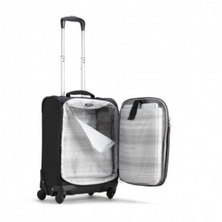 Kipling MEDELLIN 30 л чемодан из нейлона на 4 колесах черный