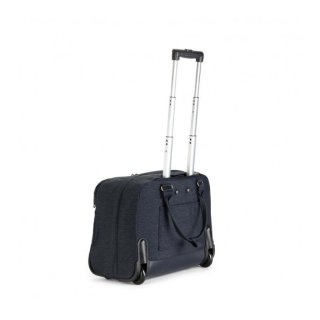 Kipling NEW CEROC 23 л бізнес-кейс на колесах з поліестеру синій