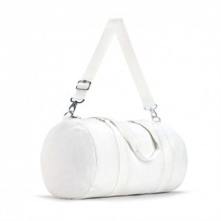 Kipling ONALO 18 л дорожня сумка з поліаміду біла