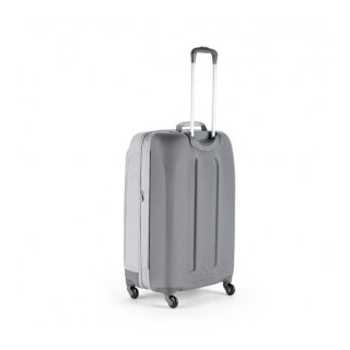 Kipling SUPER HYBRID 69 л чемодан из полипропилена и полиэстера на 4 колесах серый
