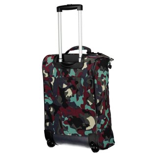Kipling TEAGAN 33 л чемодан из нейлона на 2 колесах камуфляж