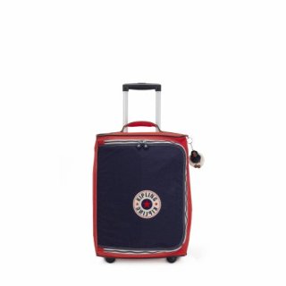 Kipling TEAGAN 33 л чемодан из нейлона на 2 колесах красный