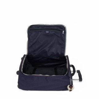Kipling TEAGAN 33 л чемодан из нейлона на 2 колесах синий