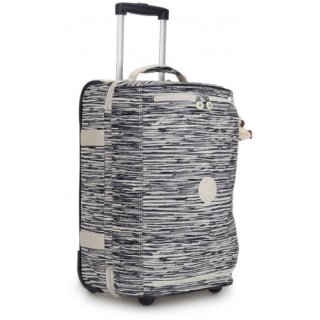 Kipling TEAGAN 39 л чемодан из нейлона на 2 колесах белый