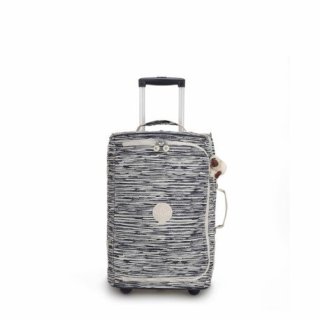 Kipling TEAGAN 39 л чемодан из нейлона на 2 колесах белый