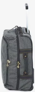 Kipling TEAGAN 39 л чемодан из нейлона на 2 колесах серый
