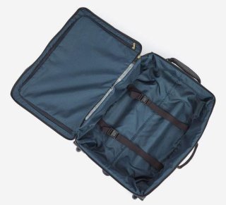 Kipling TEAGAN 39 л чемодан из нейлона на 2 колесах серый