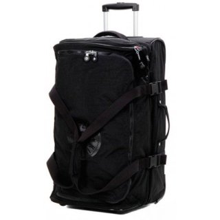 Kipling TEAGAN 74 л чемодан из нейлона на 2 колесах черный
