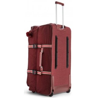 Kipling TEAGAN 74 л валіза з нейлону на 2 колесах червона