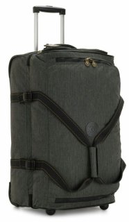 Kipling TEAGAN 74 л чемодан из нейлона на 2 колесах серый