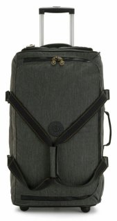 Kipling TEAGAN 74 л валіза з нейлону на 2 колесах сіра