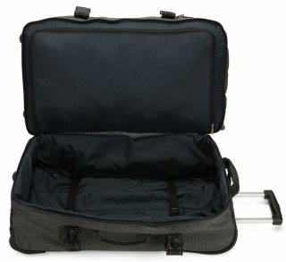 Kipling TEAGAN 74 л валіза з нейлону на 2 колесах сіра