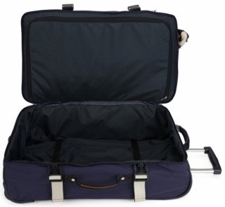 Kipling TEAGAN 74 л чемодан из нейлона на 2 колесах синий