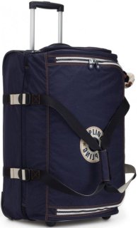 Kipling TEAGAN 74 л чемодан из нейлона на 2 колесах синий