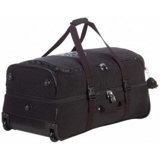 Kipling TEAGAN 91 л чемодан из нейлона на 2 колесах черный