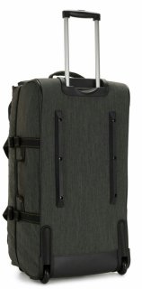 Kipling TEAGAN 91 л чемодан из нейлона на 2 колесах серый