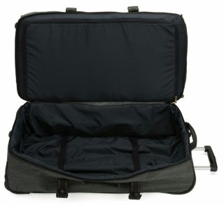 Kipling TEAGAN 91 л чемодан из нейлона на 2 колесах серый
