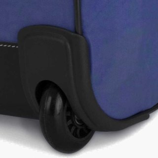 Kipling TEAGAN 91 л чемодан из нейлона на 2 колесах синий