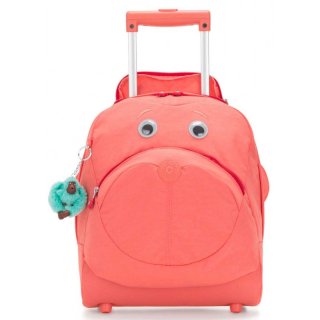 Kipling WHEELY 16,5 л детский чемодан из полиамида на 2 колесах розовый