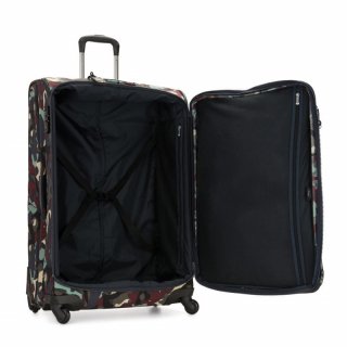 Kipling YOURI SPIN 99 л чемодан из нейлона на 4 колесах зеленый