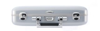Классический поликарбонатный атташе-кейс Zero Halliburton, silver